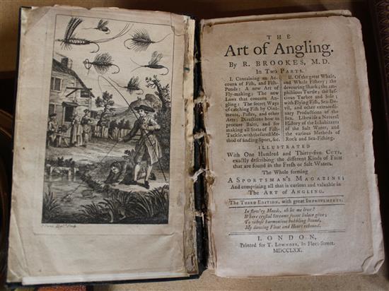 Brookes - The Art  of Angling 1770